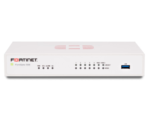 Межсетевой экран Fortinet FortiGate FG-50E Межсетевой экран Fortinet FortiGate FG-50E