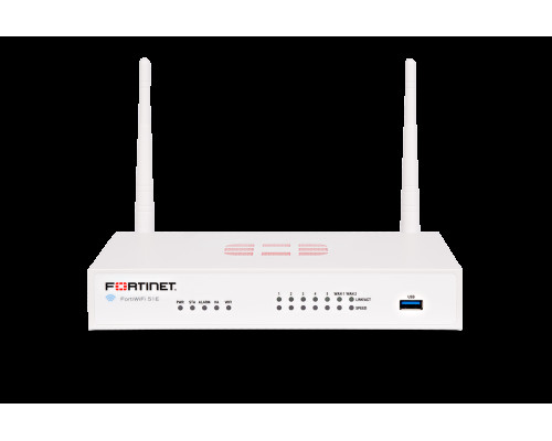 Межсетевой экран Fortinet FortiWiFi FWF-51E Межсетевой экран Fortinet FortiWiFi FWF-51E