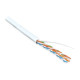 Витая пара,U/UTP, кат.5e, 4 пары (24 AWG), одножильный, LSZH, нг(А)-HF, -20°C +75°C, белый, 100