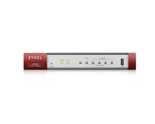 Межсетевой экран Zyxel VPN50-EU0101F Межсетевой экран Zyxel VPN50-EU0101F