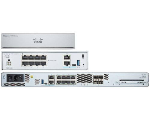 Межсетевой экран Cisco Firepower FPR1010-NGFW-K9 Межсетевой экран Cisco Firepower FPR1010-NGFW-K9